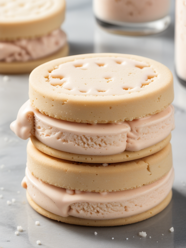 sugar cookie ice cream sandwich