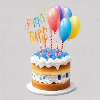 happy birthday transparent background