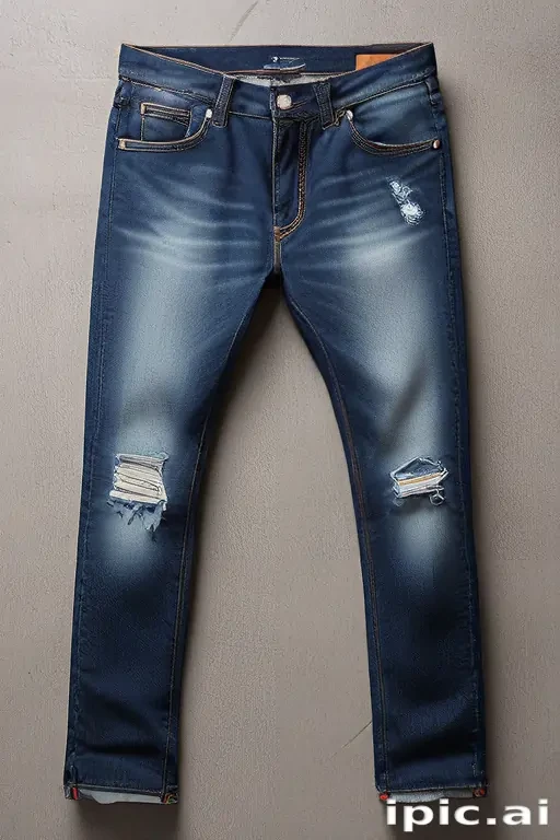 mock up jeans