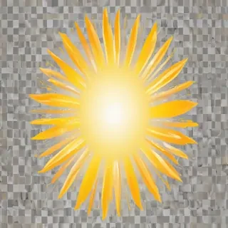 sunshine clipart transparent background