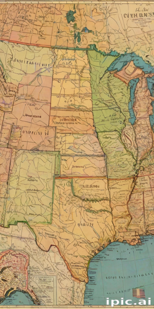 united states map