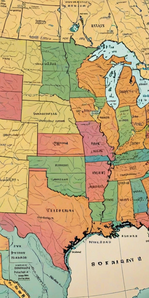 us states map