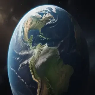 animated pic of earth