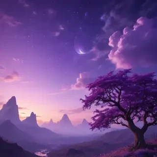 purple cute wallpaper