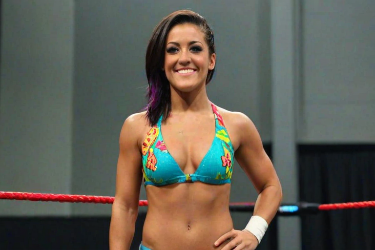 wwe bayley in a bikini