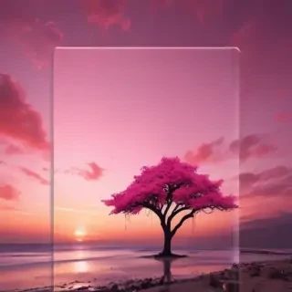 pink home screen