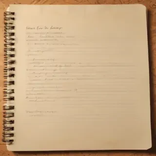 notebook page background