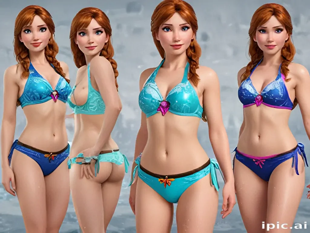 frozen anna bikini