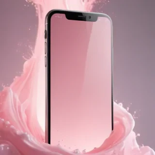 light pink phone wallpaper