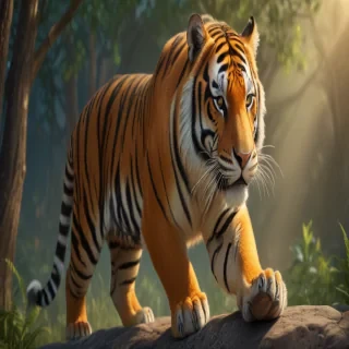 tiger cartoon tiger