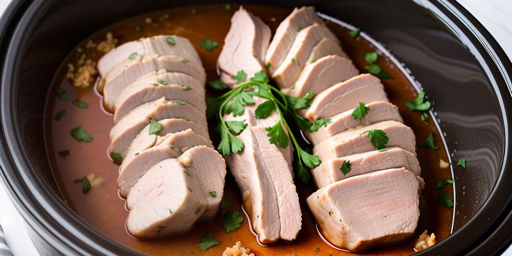 crock pot pork tenderloin frozen