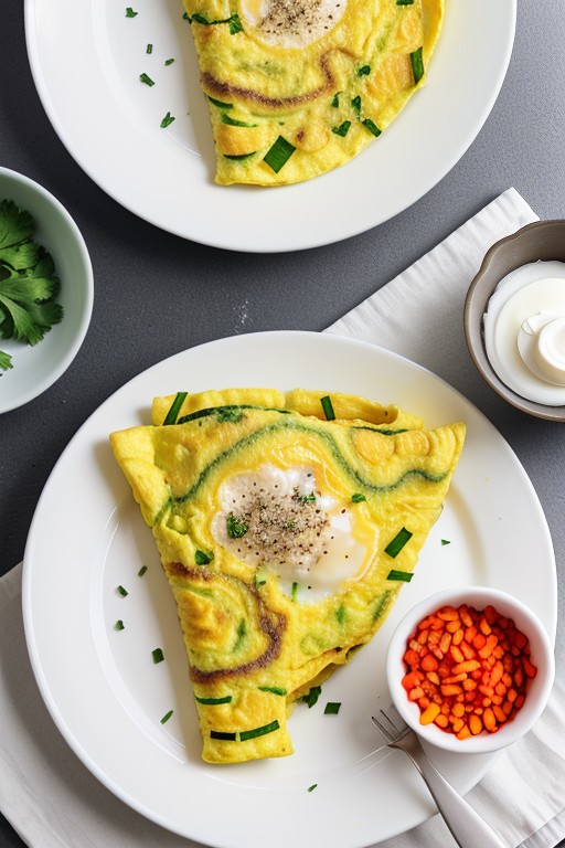 nutrition in 3 egg omelette