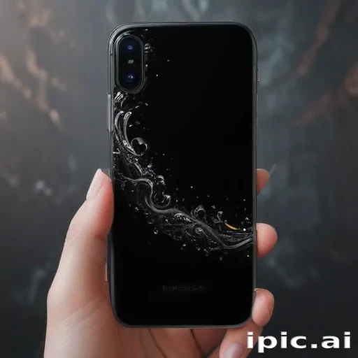 black aesthetic iphone wallpaper