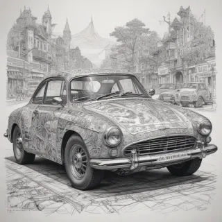 car doodle
