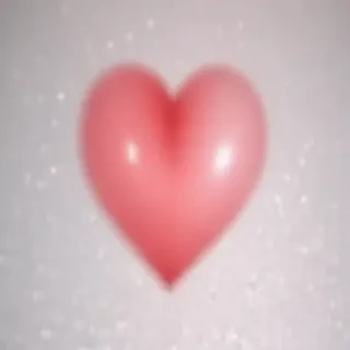 blurred heart