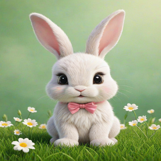 cute bunny background