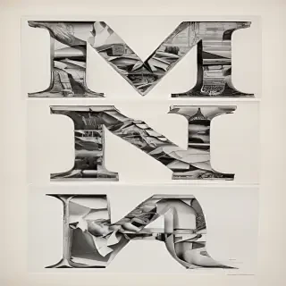 letters as images