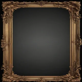 transparent border frame