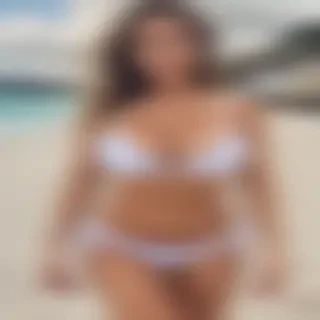 small bikini big boobs