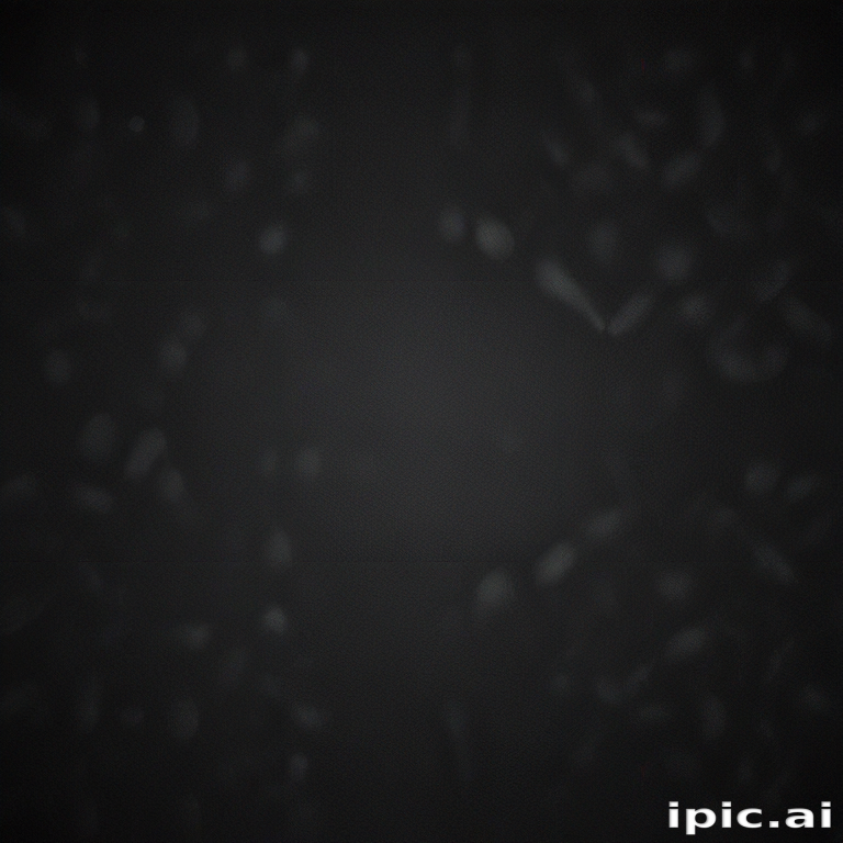Abstract Dark Background with Subtle Floating Particles and Soft Glows