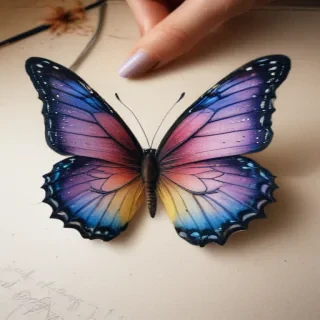 buttefly drawing