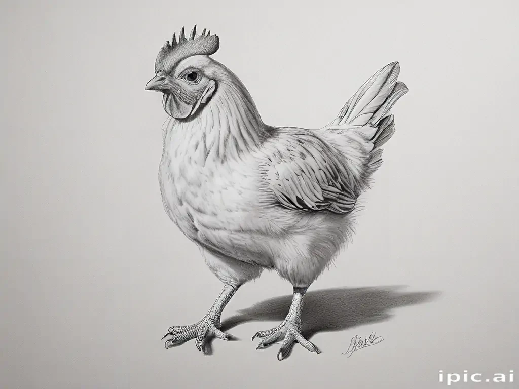 chicken drawing