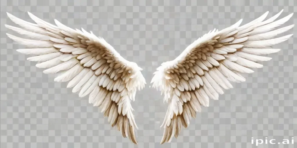 angel wings transparent background
