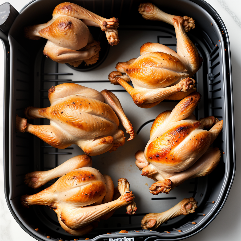 air fryer cornish game hen