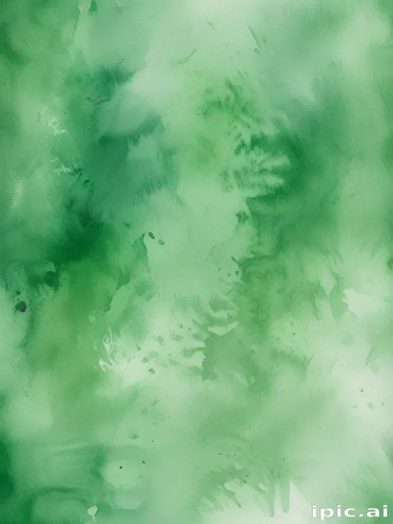 watercolor green background