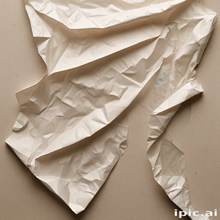 crumpled paper overlay