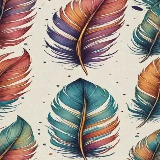 feather design