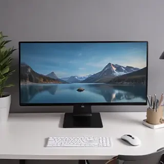 pc screen mockup