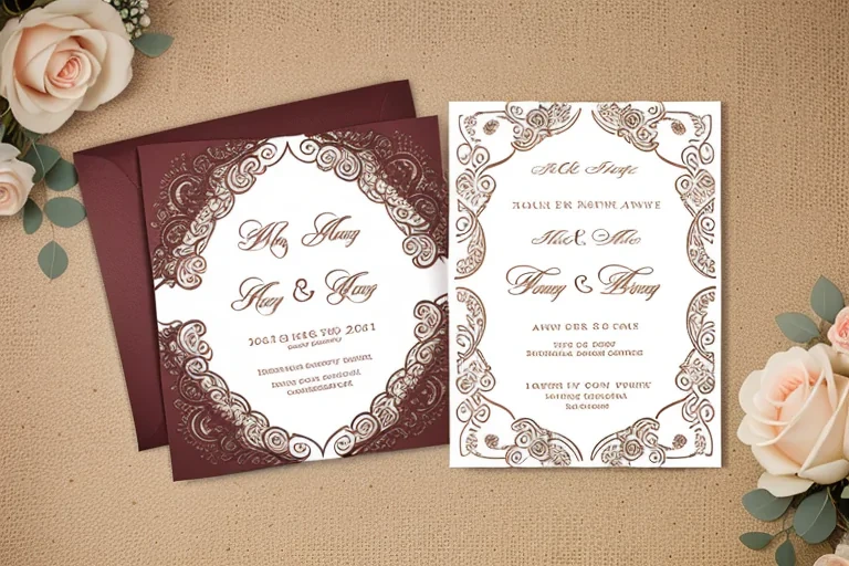 wedding invitation back ground