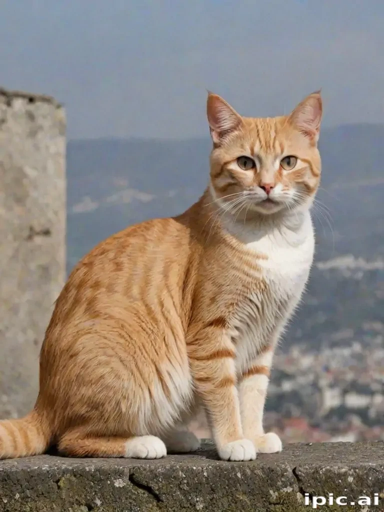 cat with background