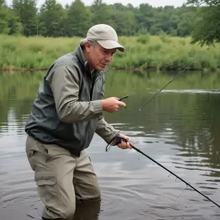 rod in fishing