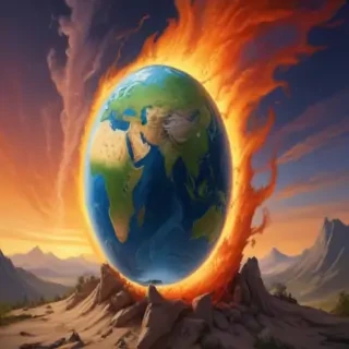 earth cartoon drawing
