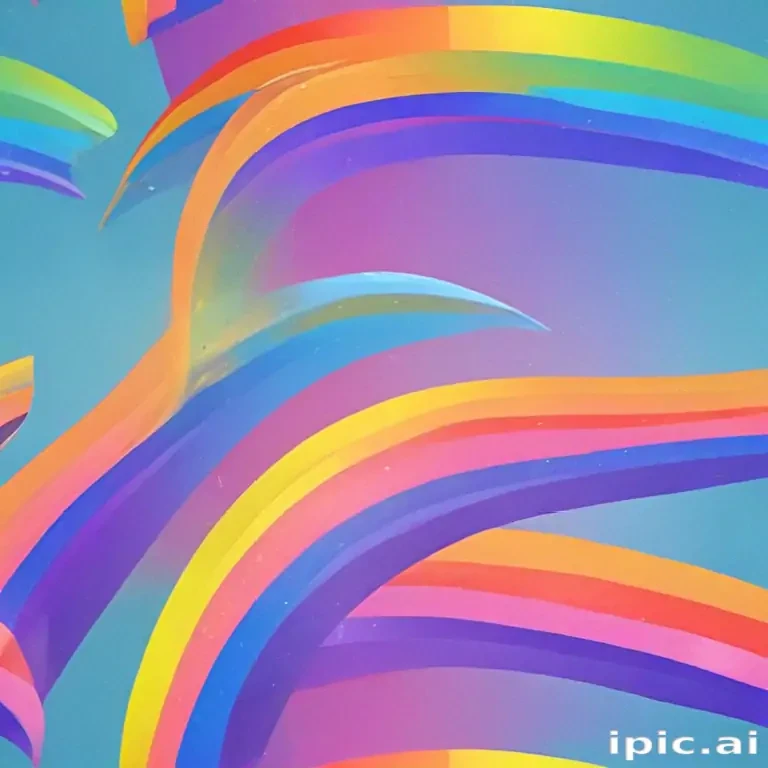 rainbow transparent background