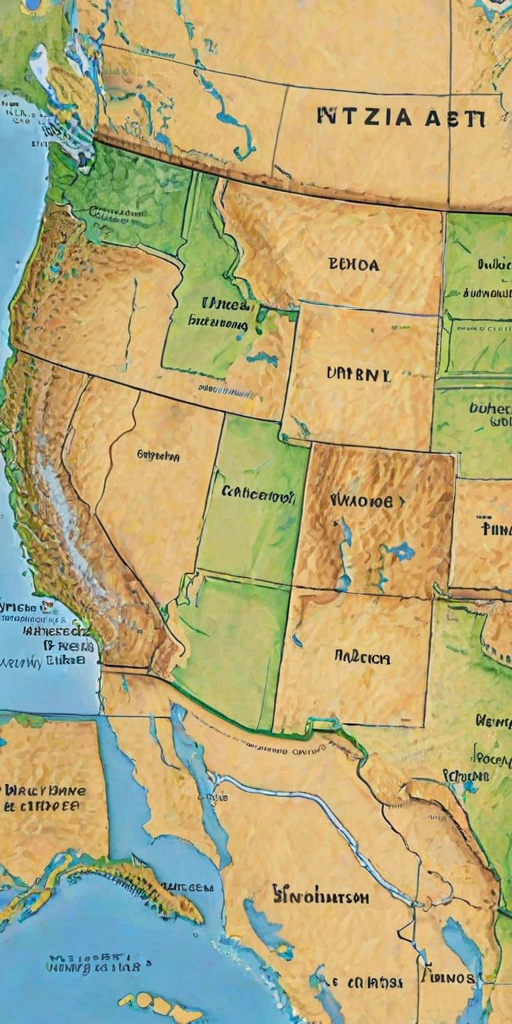 map of usa