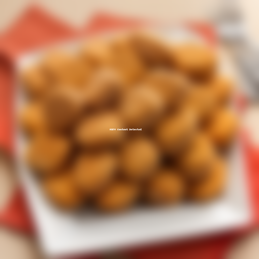 chicken nuggets with ground chicken