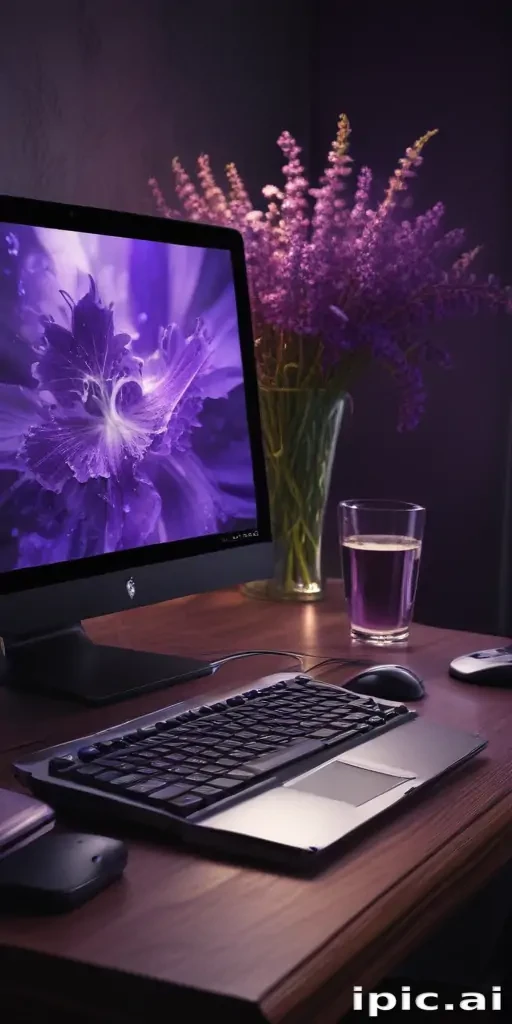 computer wallpaper purple