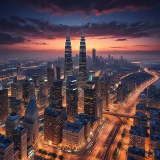 city wallpaper iphone