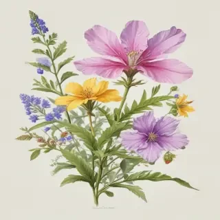 free wildflower clipart