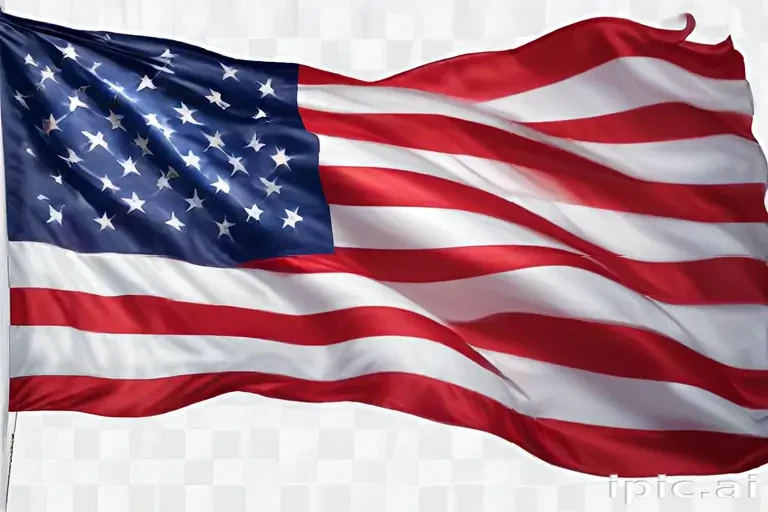 united states flag transparent