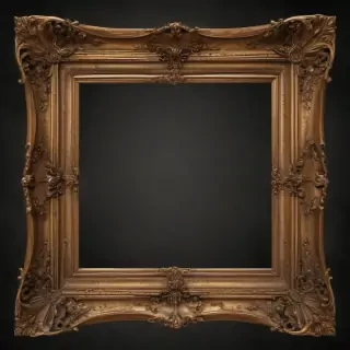antique frame png