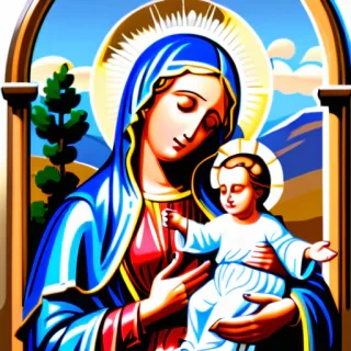 virgin mary image