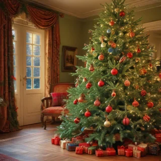 christmas wallpaper green