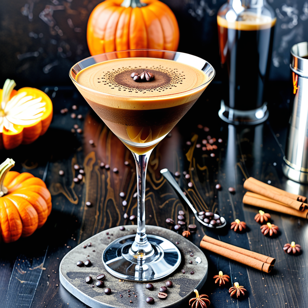 vanilla pumpkin spice espresso martini