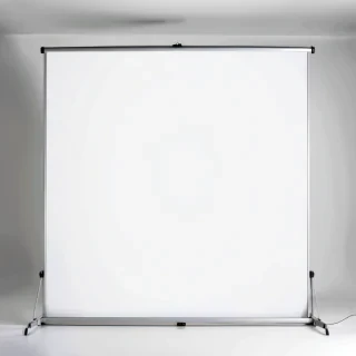 white screen