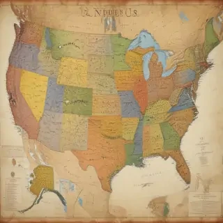 show me a map of the u.s.