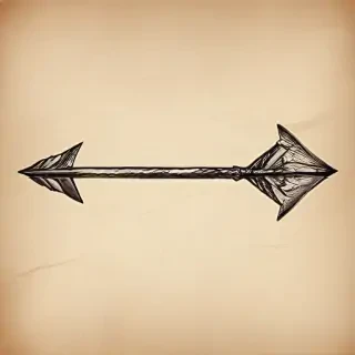hand drawn arrow